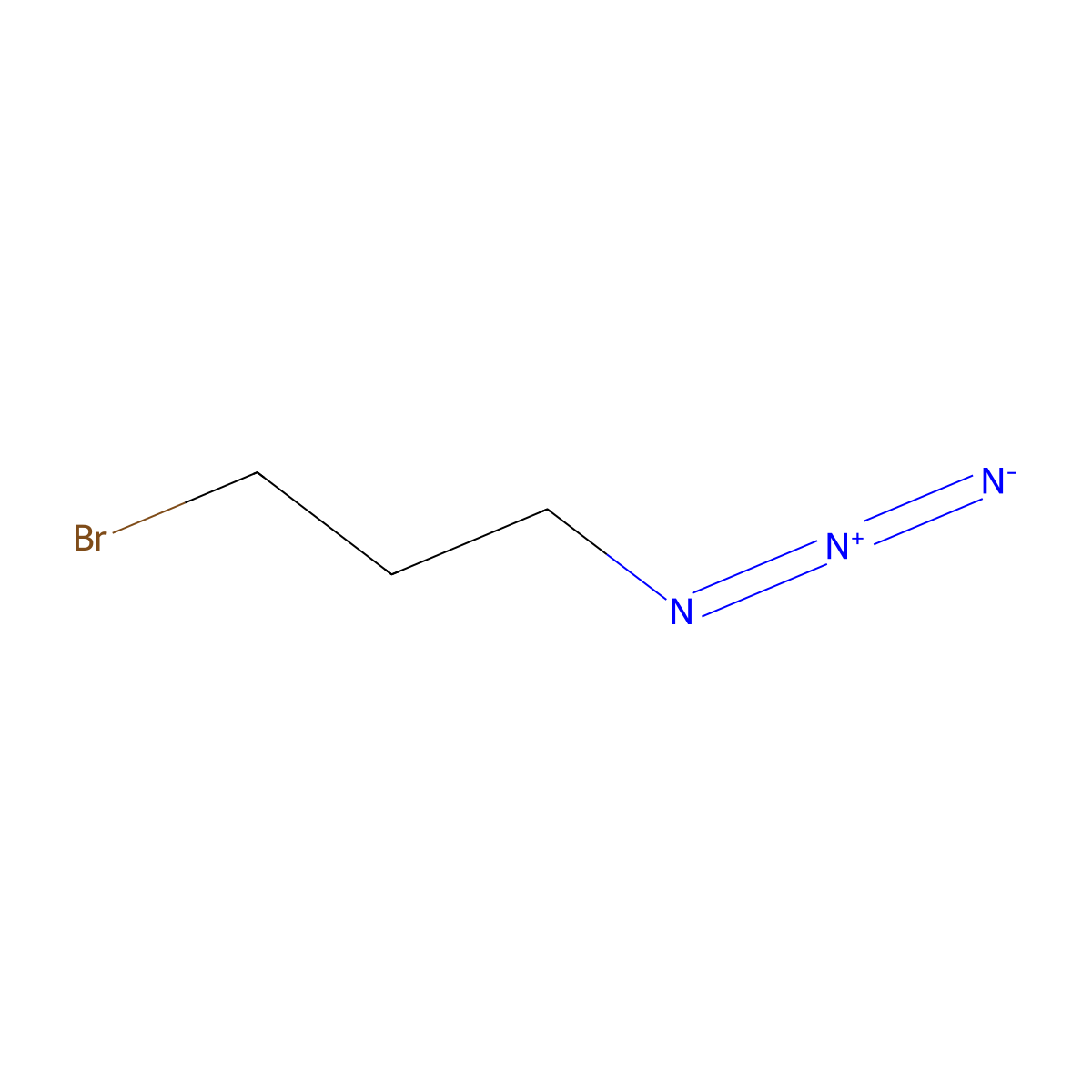 1-Azido-3-bromopropane molecular structure, CAS 153732-56-0