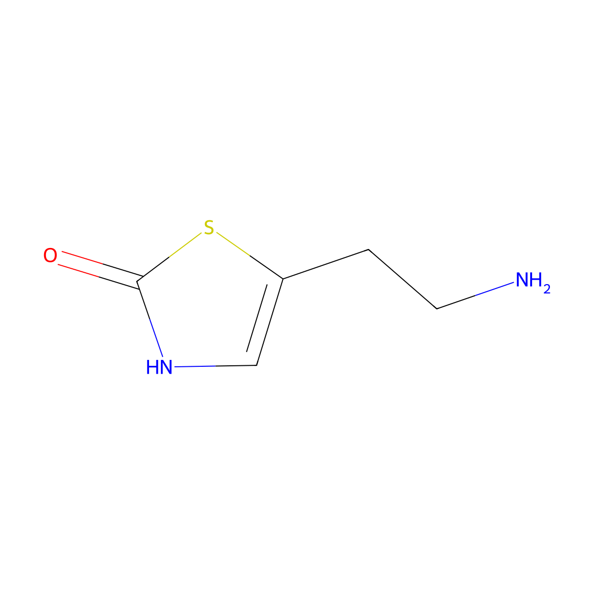 5-(2-Aminoethyl)thiazol-2-ol molecular structure, CAS 1537344-70-9