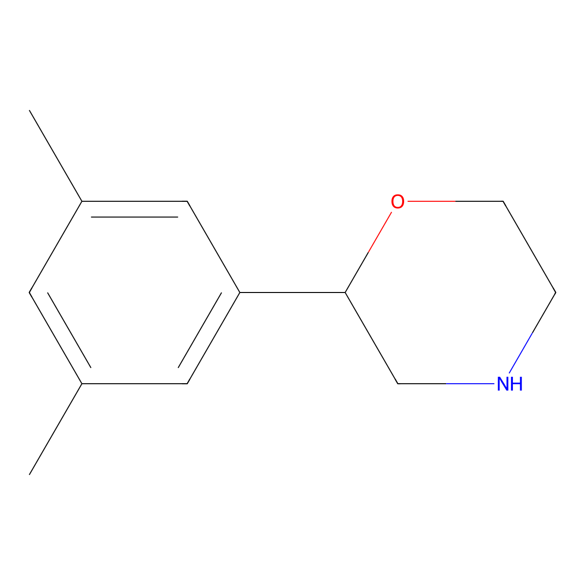 2-(3,5-Dimethylphenyl)morpholine molecular structure, CAS 1538333-17-3