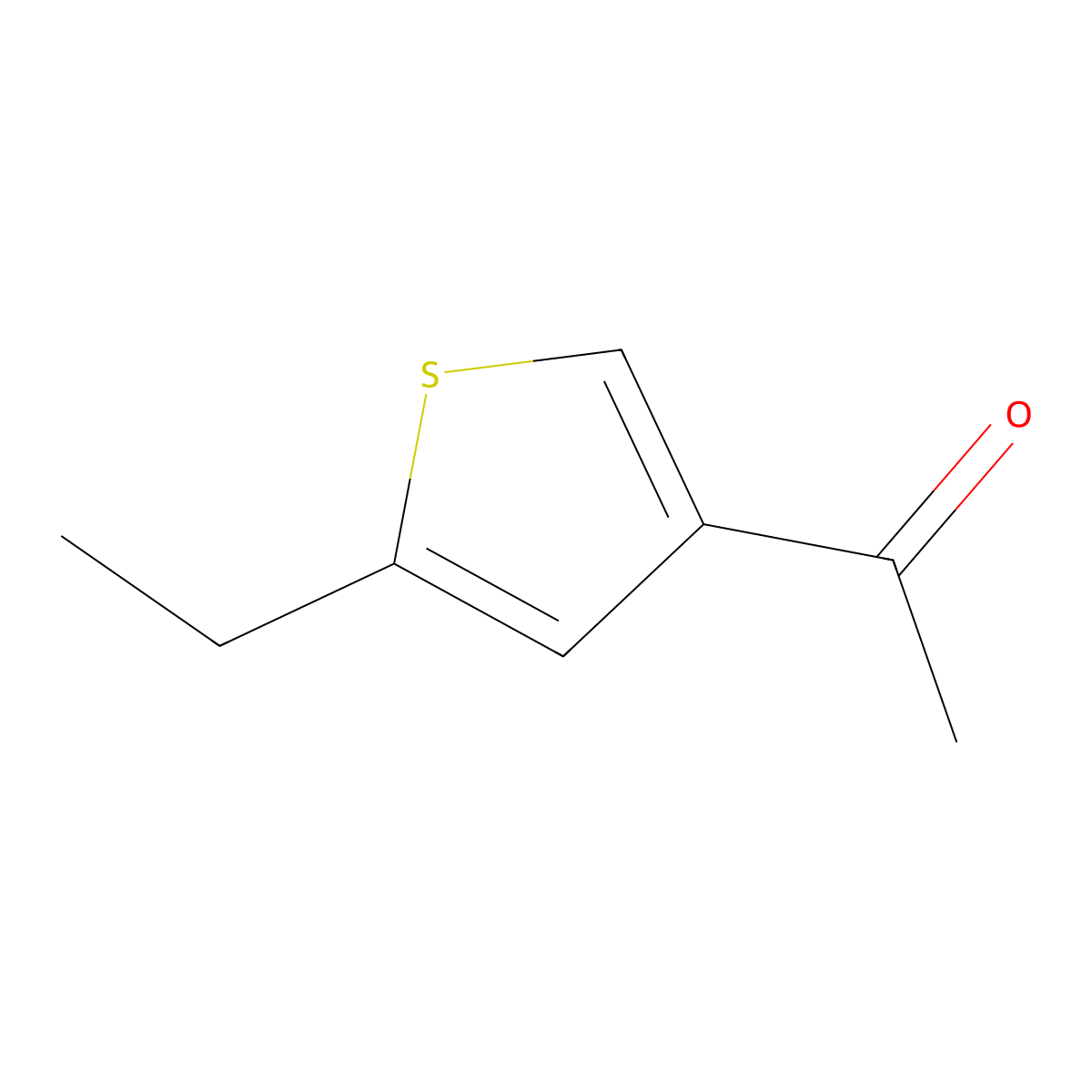 1-(5-Ethylthiophen-3-yl)ethanone molecular structure, CAS 1538380-52-7