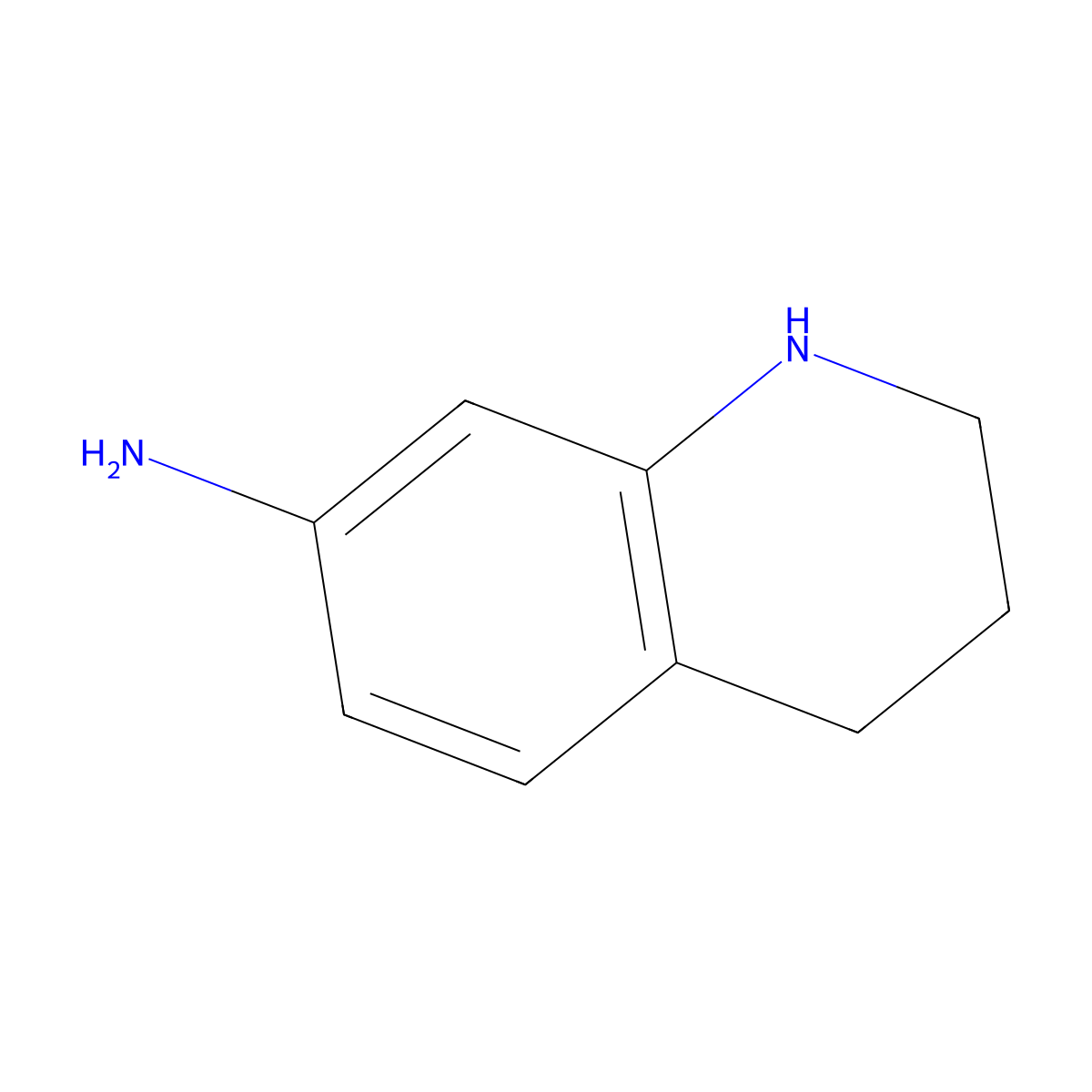 1,2,3,4-Tetrahydroquinolin-7-amine molecular structure, CAS 153856-89-4