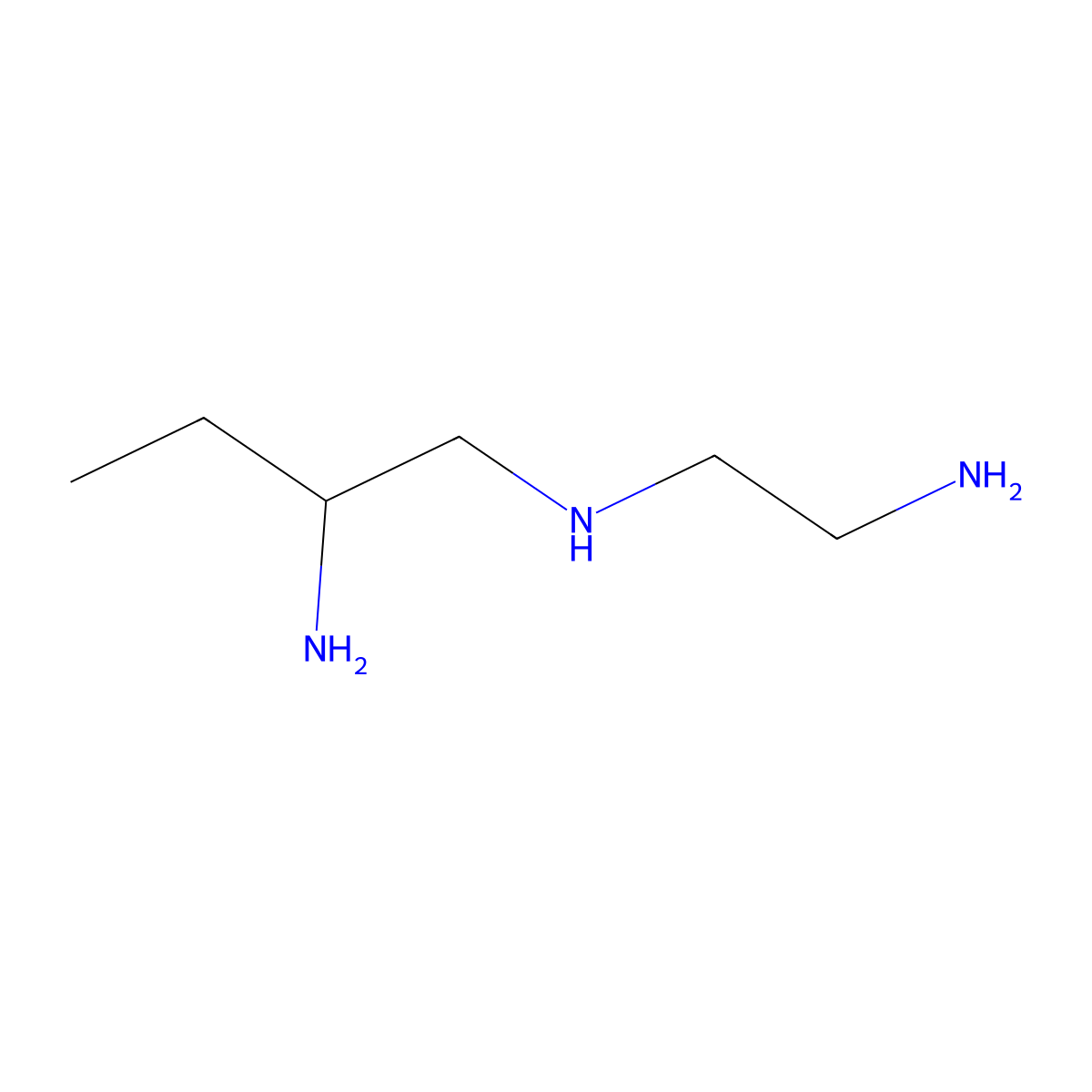 N1-(2-Aminoethyl)butane-1,2-diamine molecular structure, CAS 1538583-44-6