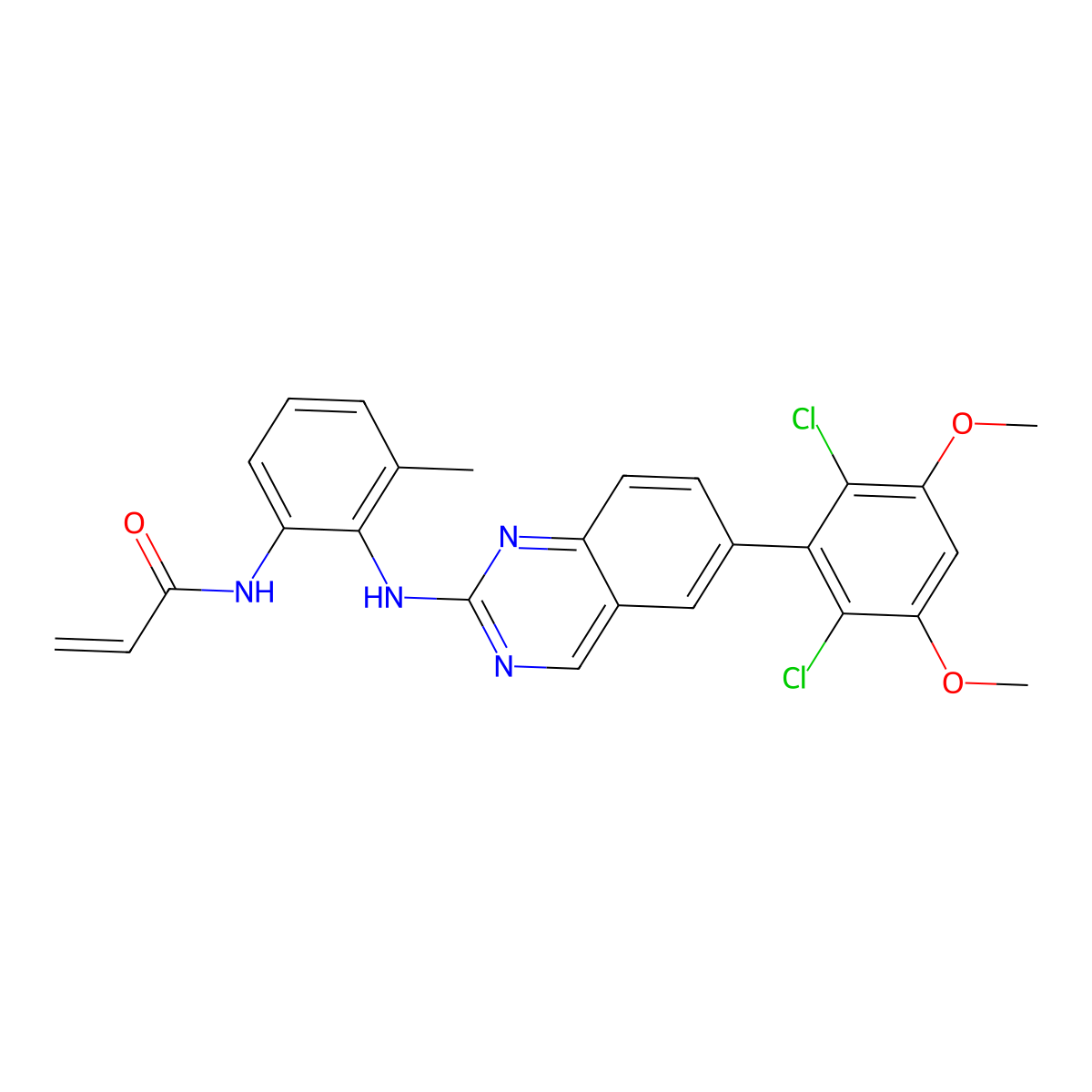 Blu-9931 molecular structure, CAS 1538604-68-0