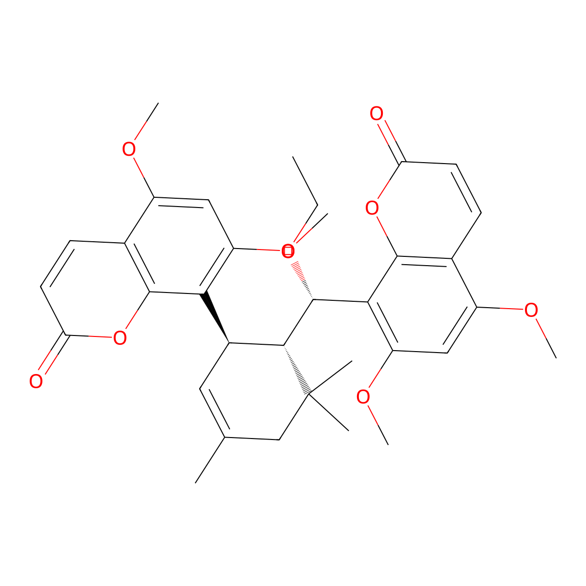 Toddalosin ethyl ether molecular structure, CAS 1538607-31-6