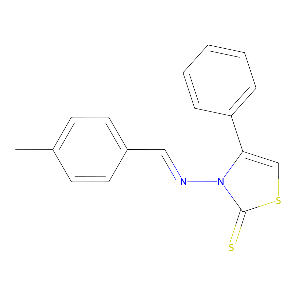 Fezatione molecular structure, CAS 15387-18-5
