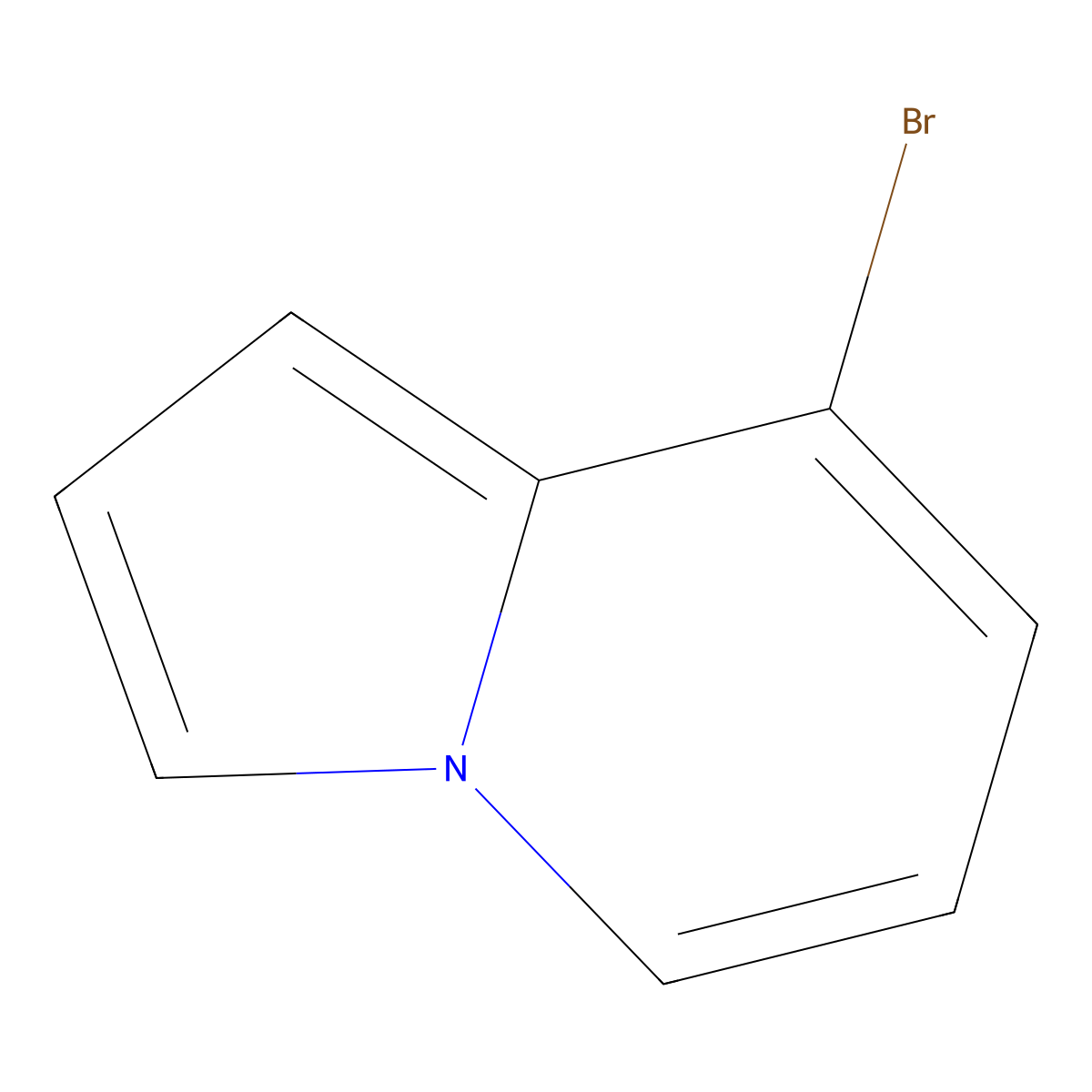 8-Bromoindolizine molecular structure, CAS 1538937-99-3
