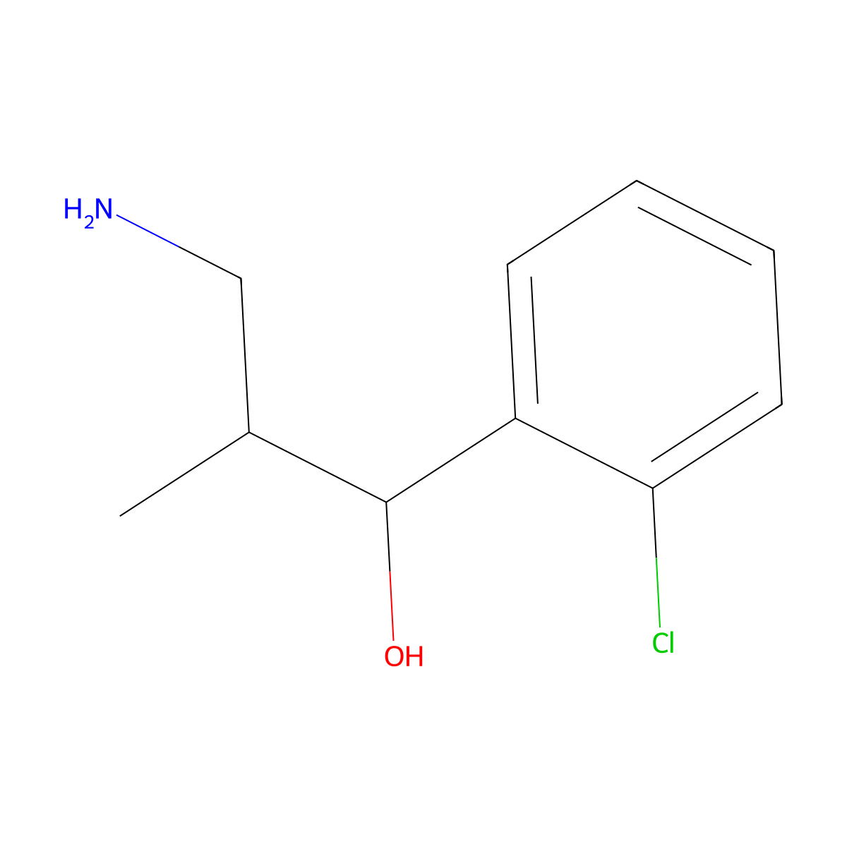 3-Amino-1-(2-chlorophenyl)-2-methylpropan-1-ol molecular structure, CAS 1539144-40-5