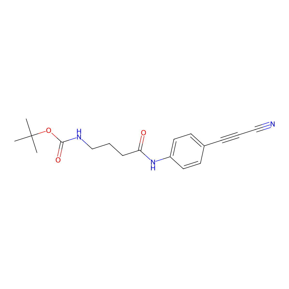 APN-C3-NH-Boc molecular structure, CAS 1539292-60-8