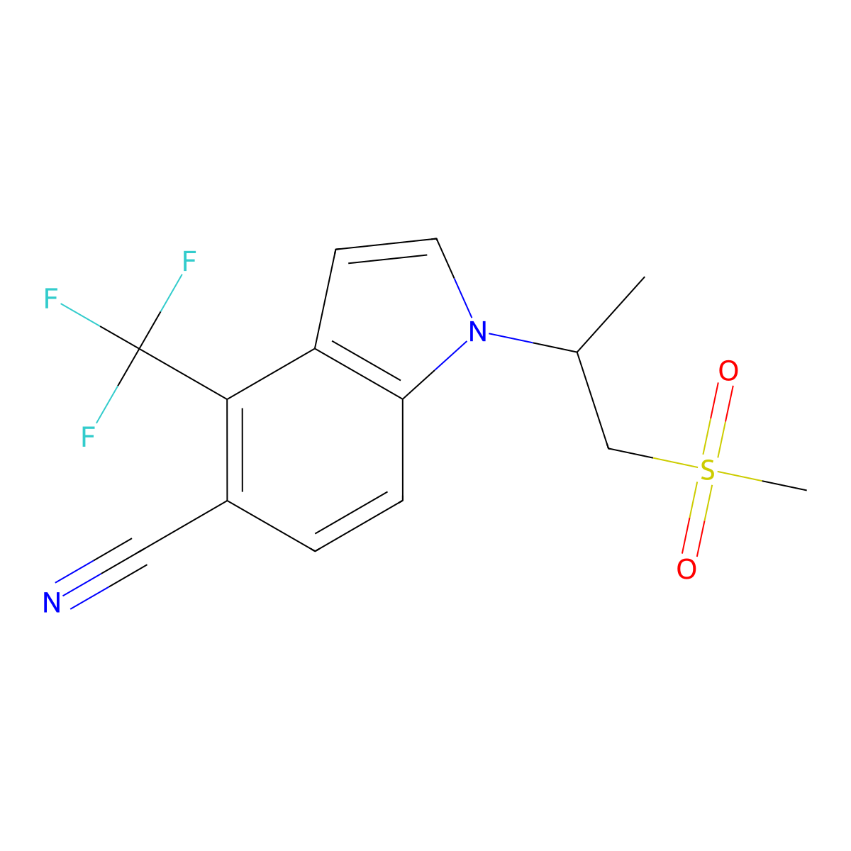 Gsk-2881078 molecular structure, CAS 1539314-06-1