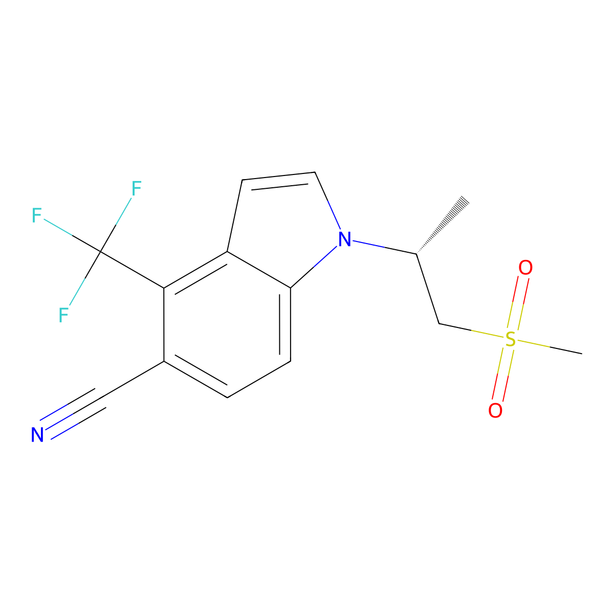 Gsk-2881078 molecular structure, CAS 1539314-06-1