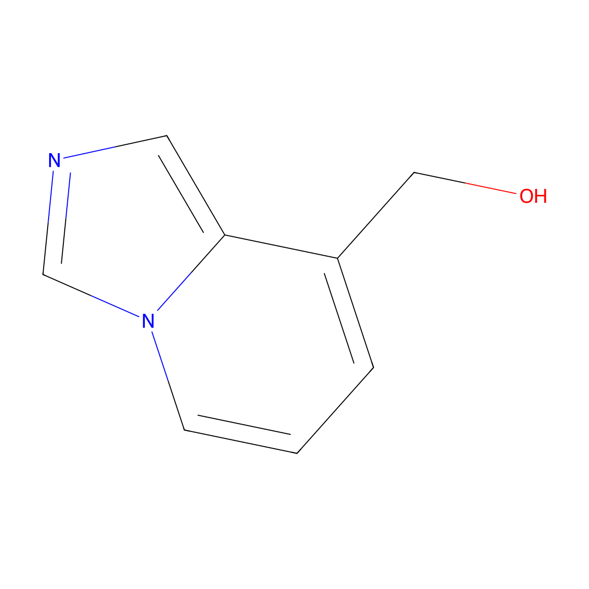 Imidazo[1,5-a]pyridin-8-ylmethanol molecular structure, CAS 153936-24-4