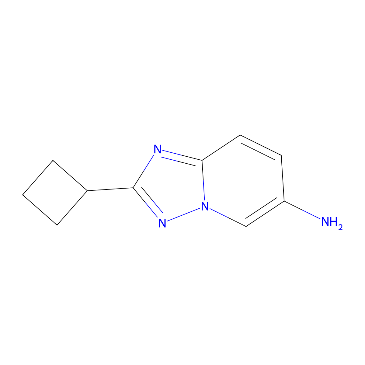 2-Cyclobutyl-[1,2,4]triazolo[1,5-A]pyridin-6-amine molecular structure, CAS 1539446-79-1