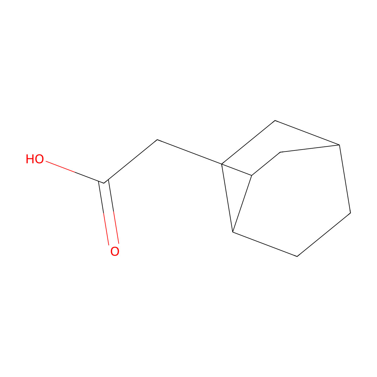 2-{Bicyclo[2.2.2]octan-2-yl}acetic acid molecular structure, CAS 1539768-12-1