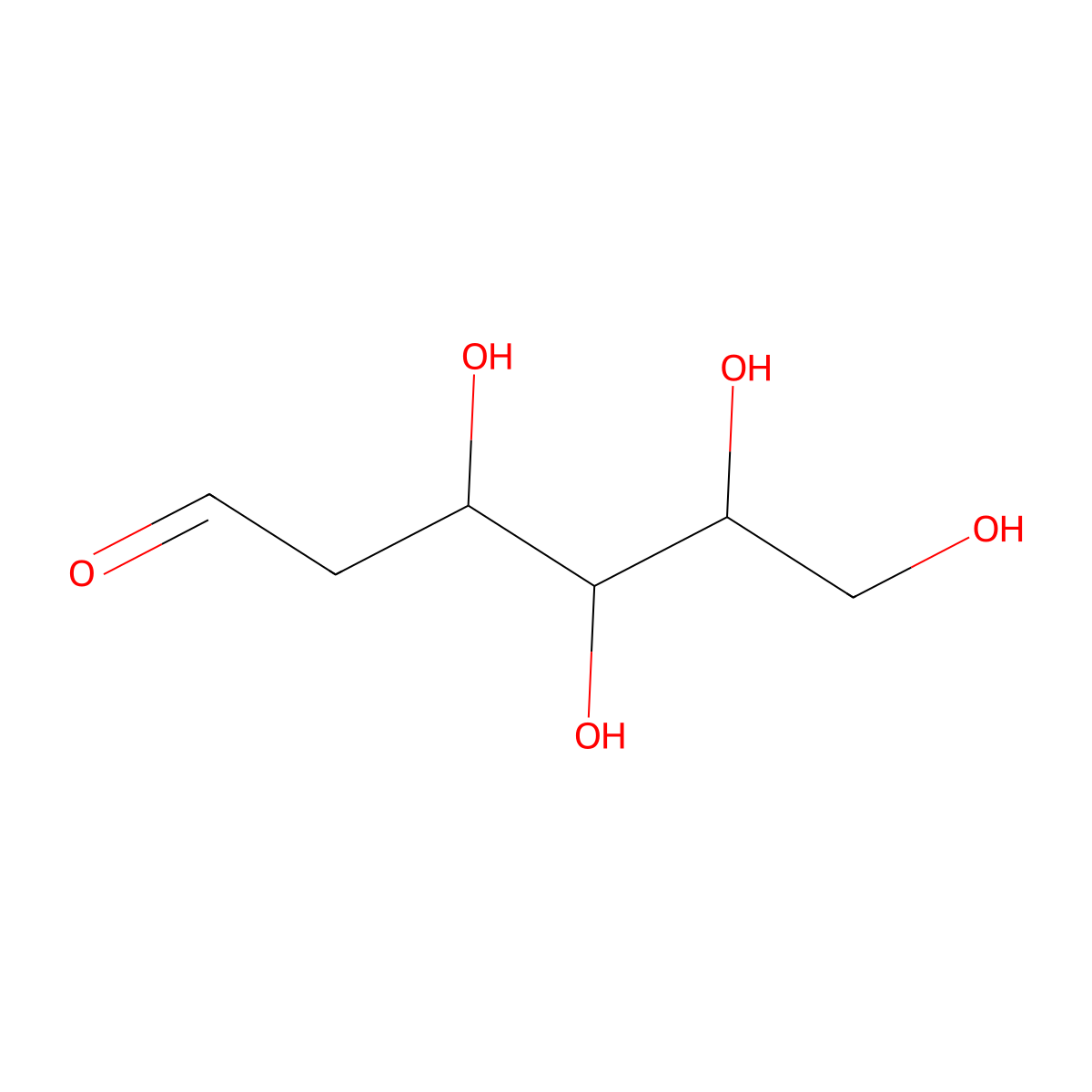 2-Deoxy-D-galactose molecular structure, CAS 154-17-6