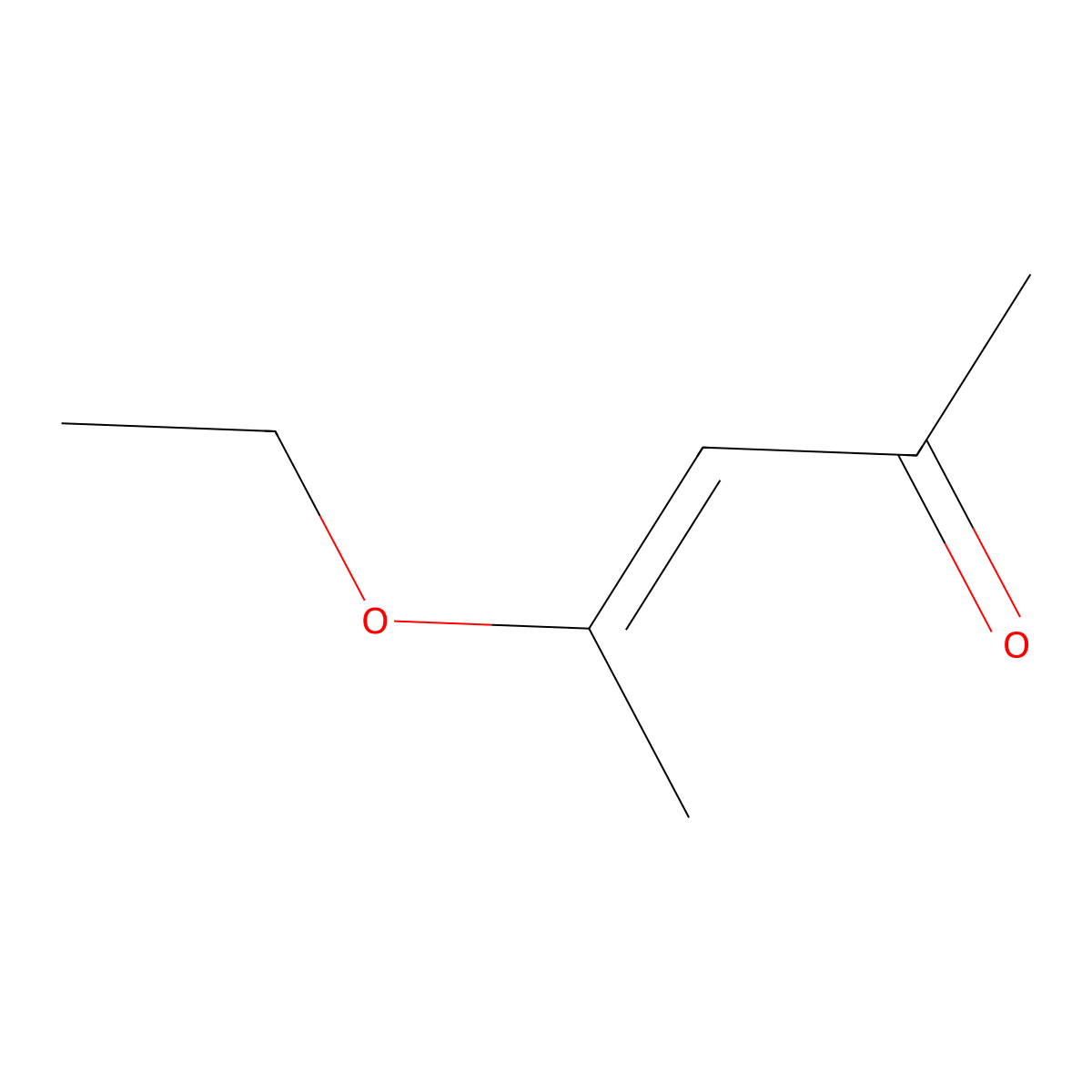 4-Ethoxypent-3-en-2-one molecular structure, CAS 1540-24-5