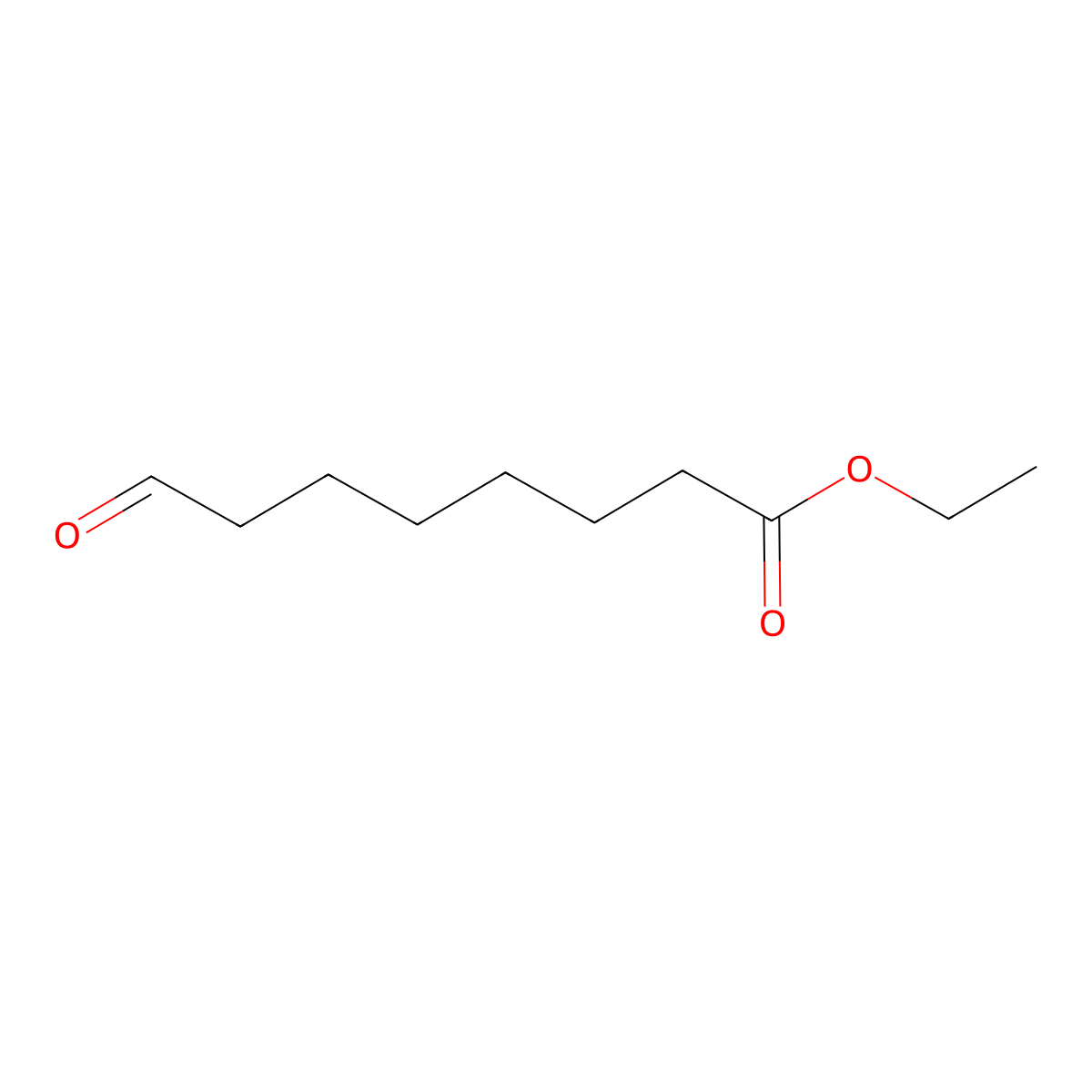 Ethyl 8-oxooctanoate molecular structure, CAS 1540-83-6