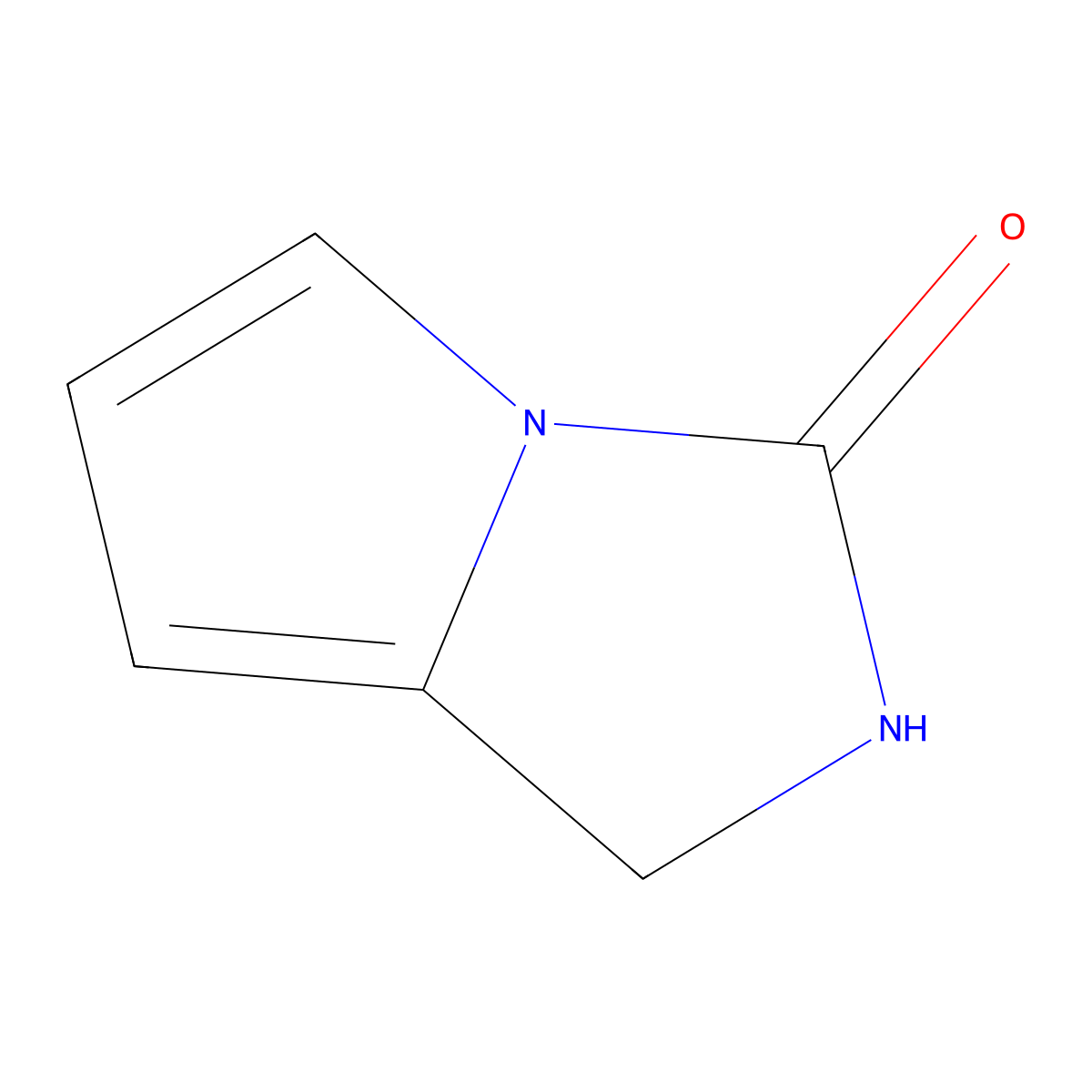 1H-Pyrrolo[1,2-C]imidazol-3(2H)-one molecular structure, CAS 1540075-17-9