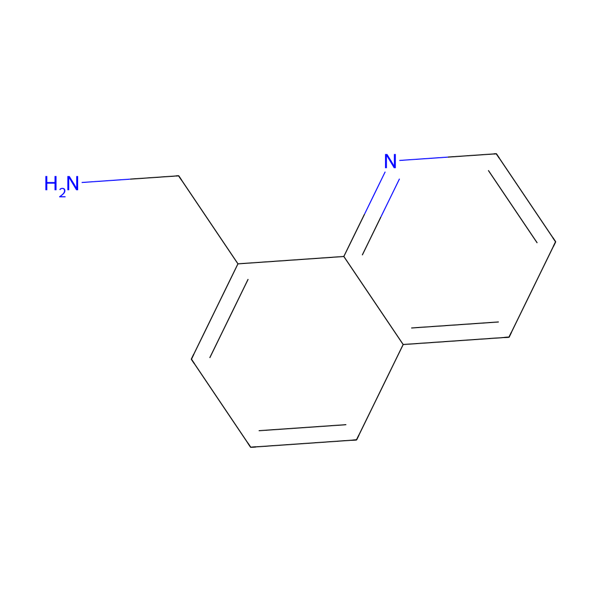 (Quinolin-8-yl)methanamine molecular structure, CAS 15402-71-8
