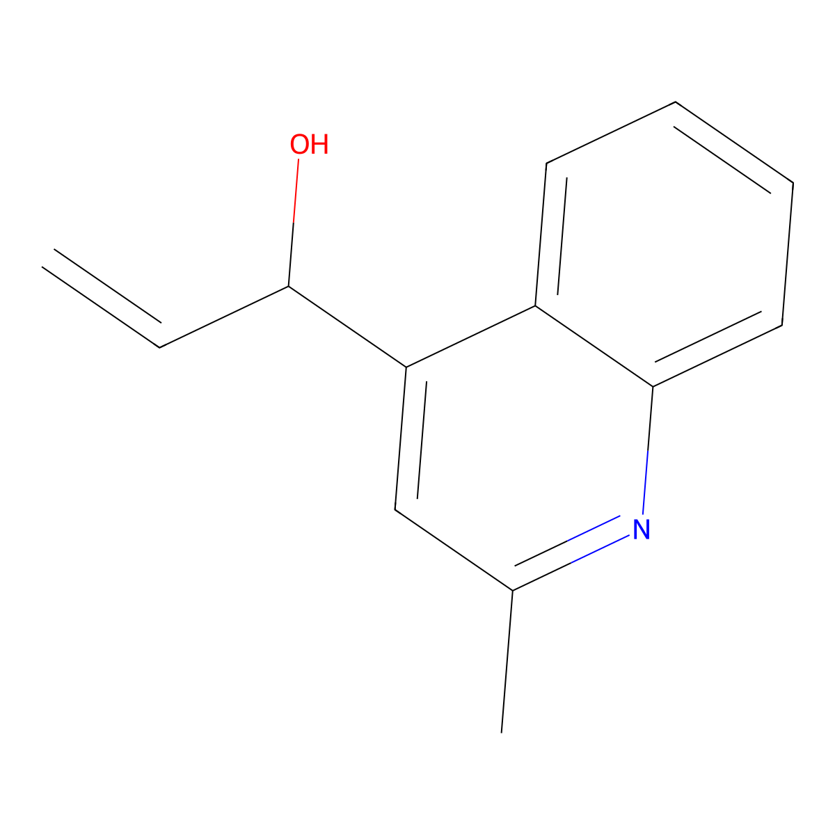1-(2-Methylquinolin-4-yl)prop-2-en-1-ol molecular structure, CAS 1540276-25-2