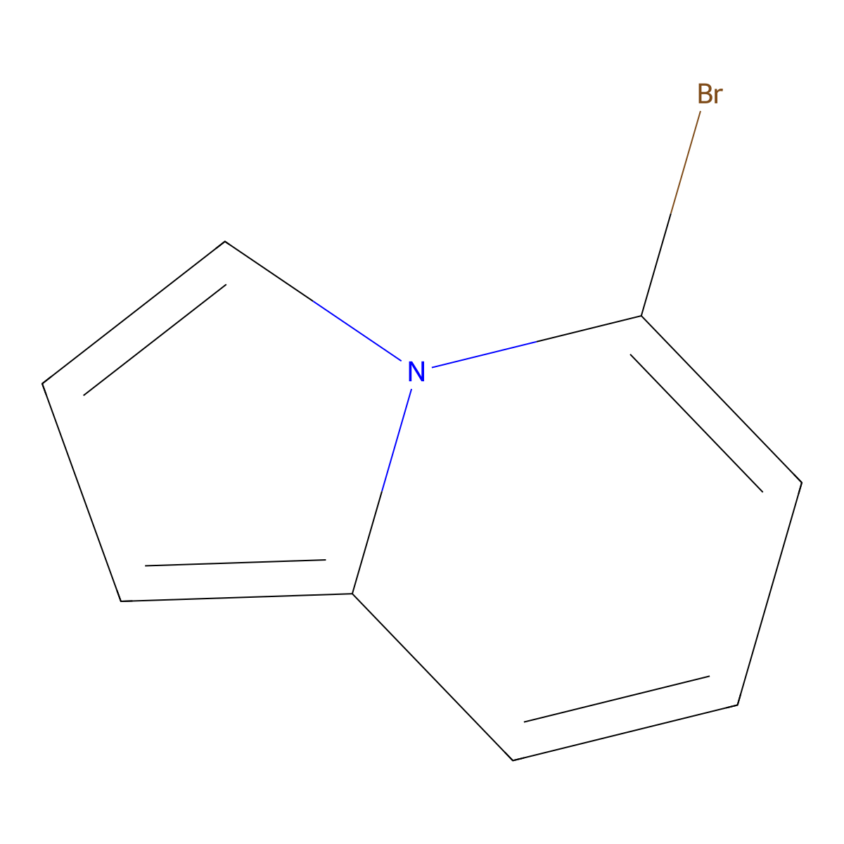 5-Bromo-indolizine molecular structure, CAS 1540642-03-2
