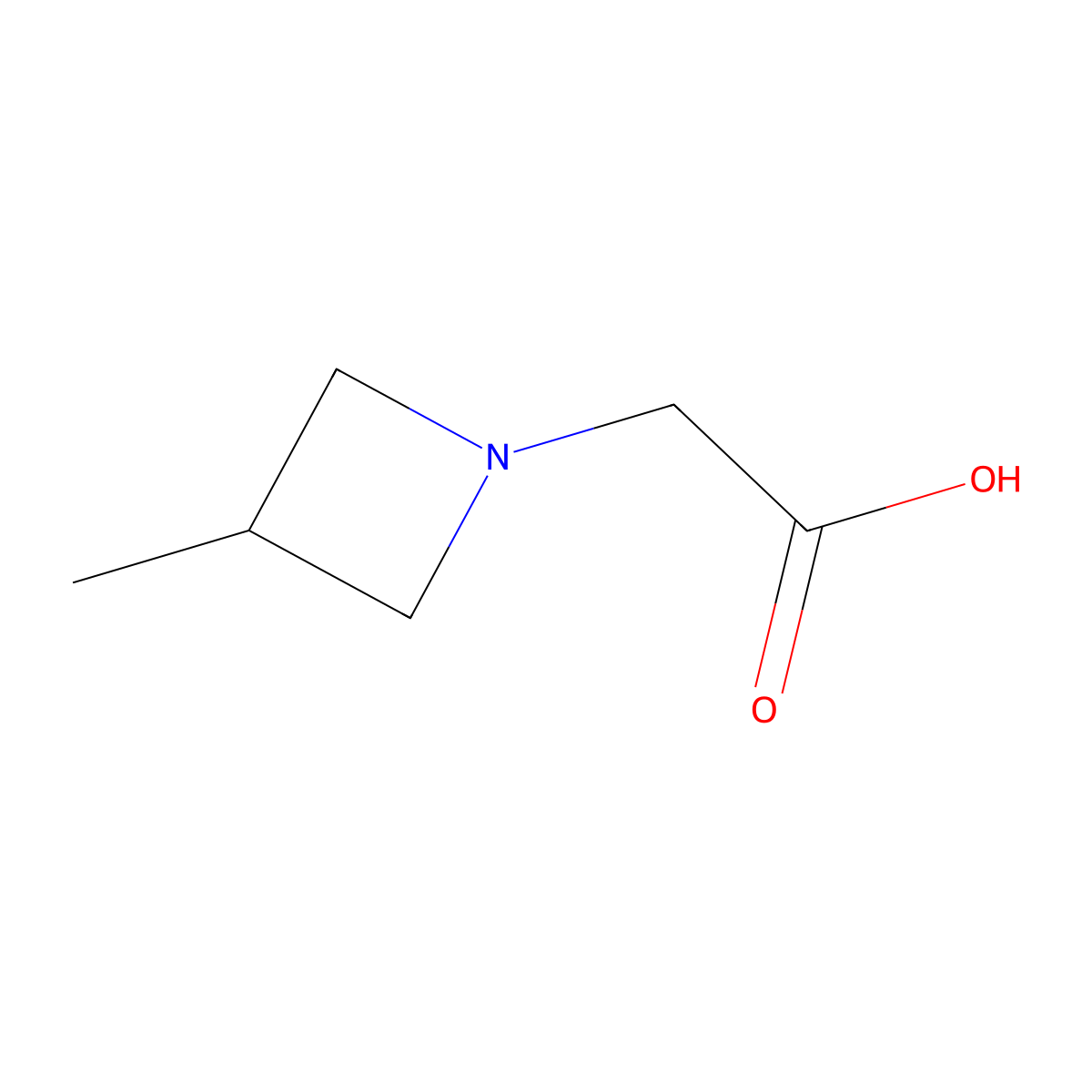 2-(3-Methylazetidin-1-yl)acetic acid molecular structure, CAS 1541043-68-8