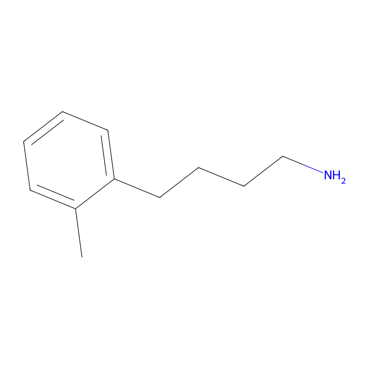 4-(2-Methylphenyl)butan-1-amine molecular structure, CAS 154108-04-0