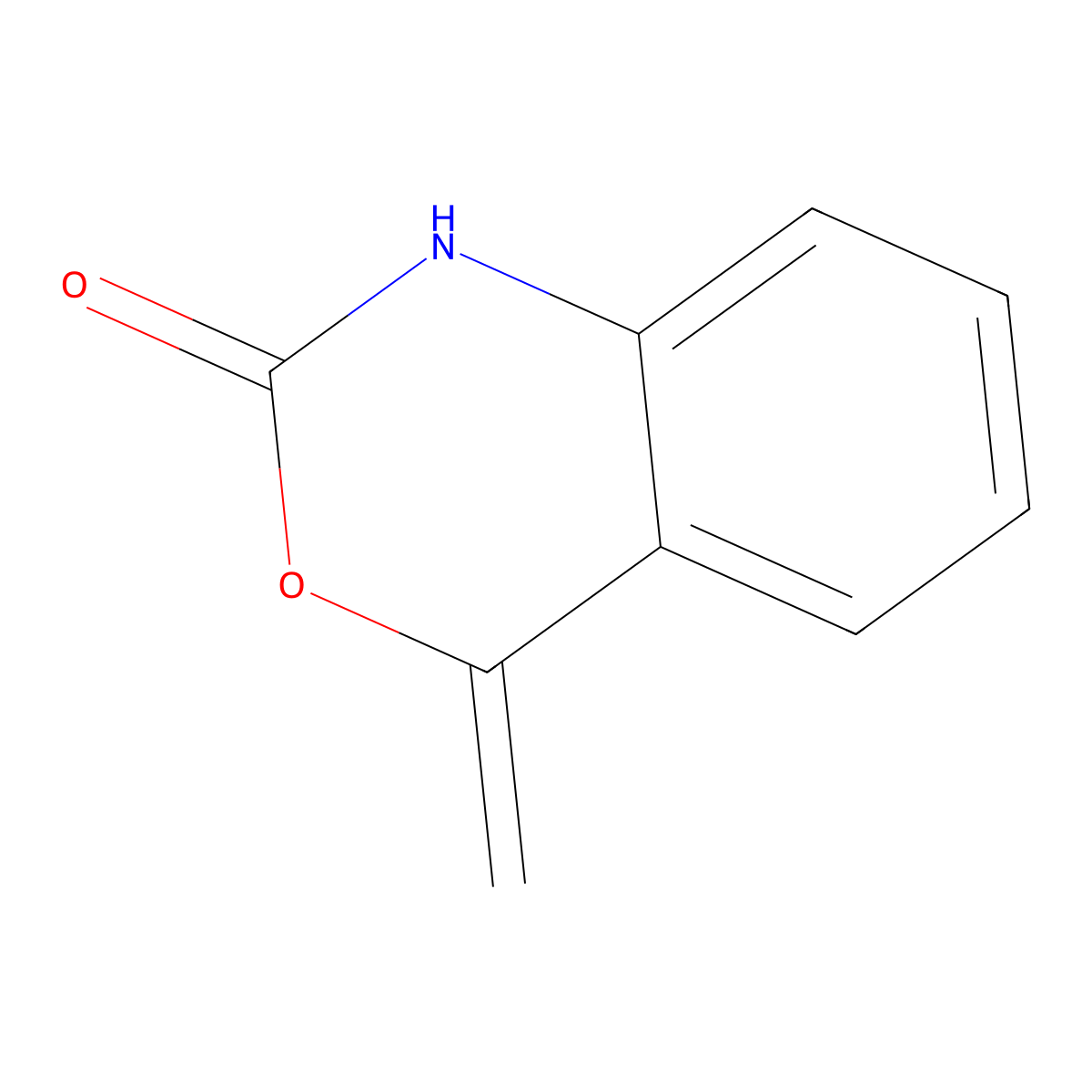 4-Methylene-1H-benzo[d][1,3]oxazin-2(4H)-one molecular structure, CAS 154123-48-5