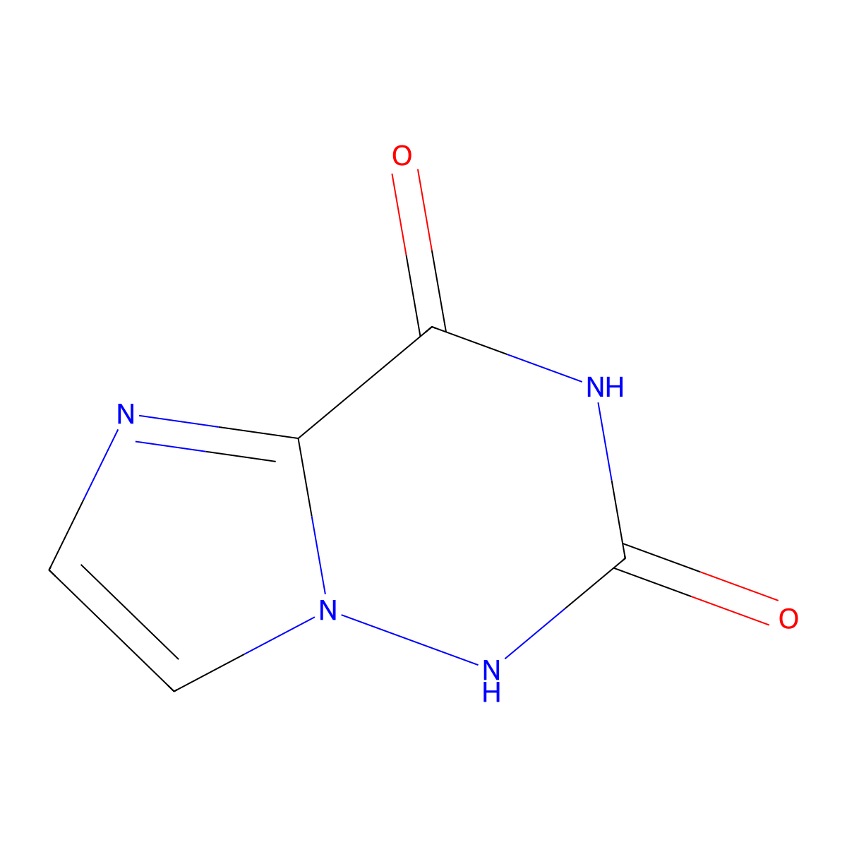 1H-imidazo[2,1-f][1,2,4]triazine-2,4-dione molecular structure, CAS 1541253-68-2