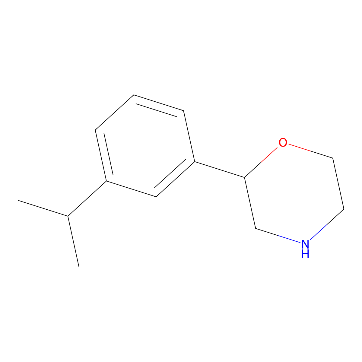 2-[3-(Propan-2-yl)phenyl]morpholine molecular structure, CAS 1541597-05-0