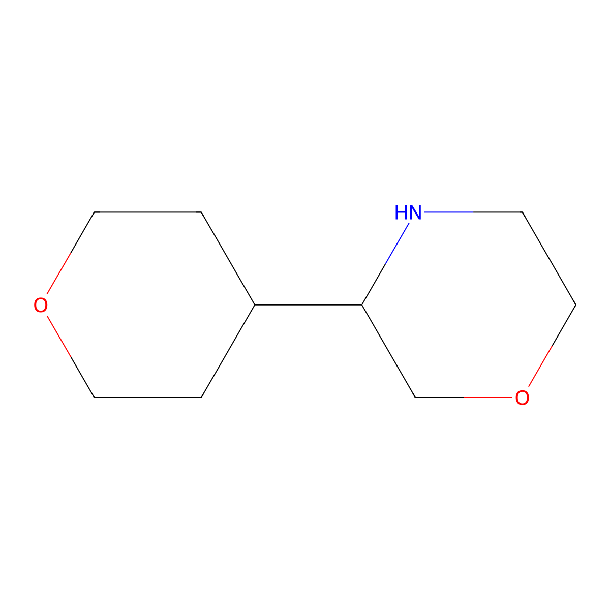 3-(Oxan-4-yl)morpholine molecular structure, CAS 1541804-53-8