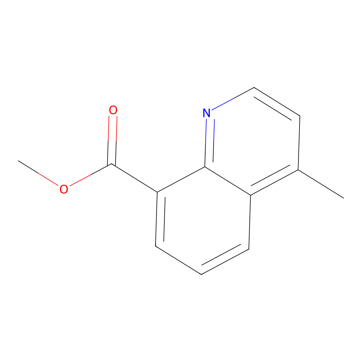 Methyl 4-methylquinoline-8-carboxylate molecular structure, CAS 1541855-62-2