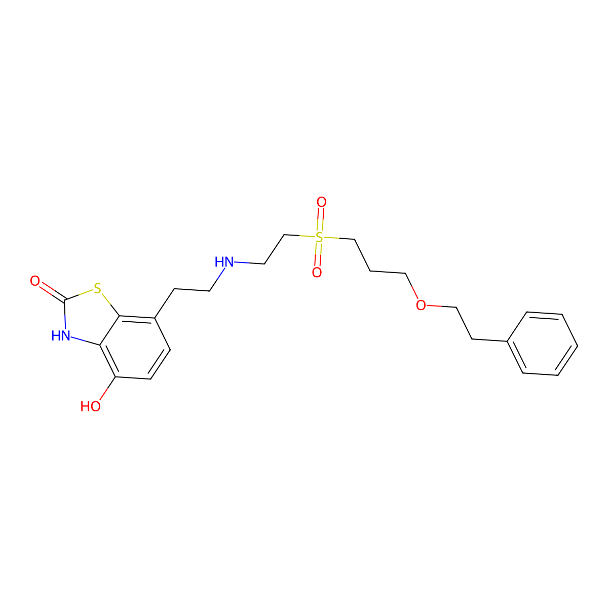 Sibenadet molecular structure, CAS 154189-40-9