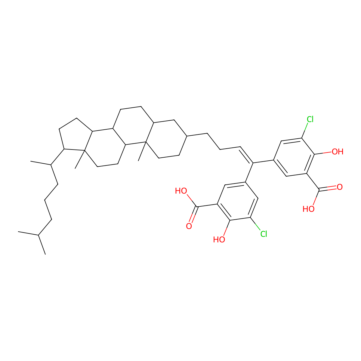 Cosalane molecular structure, CAS 154212-56-3