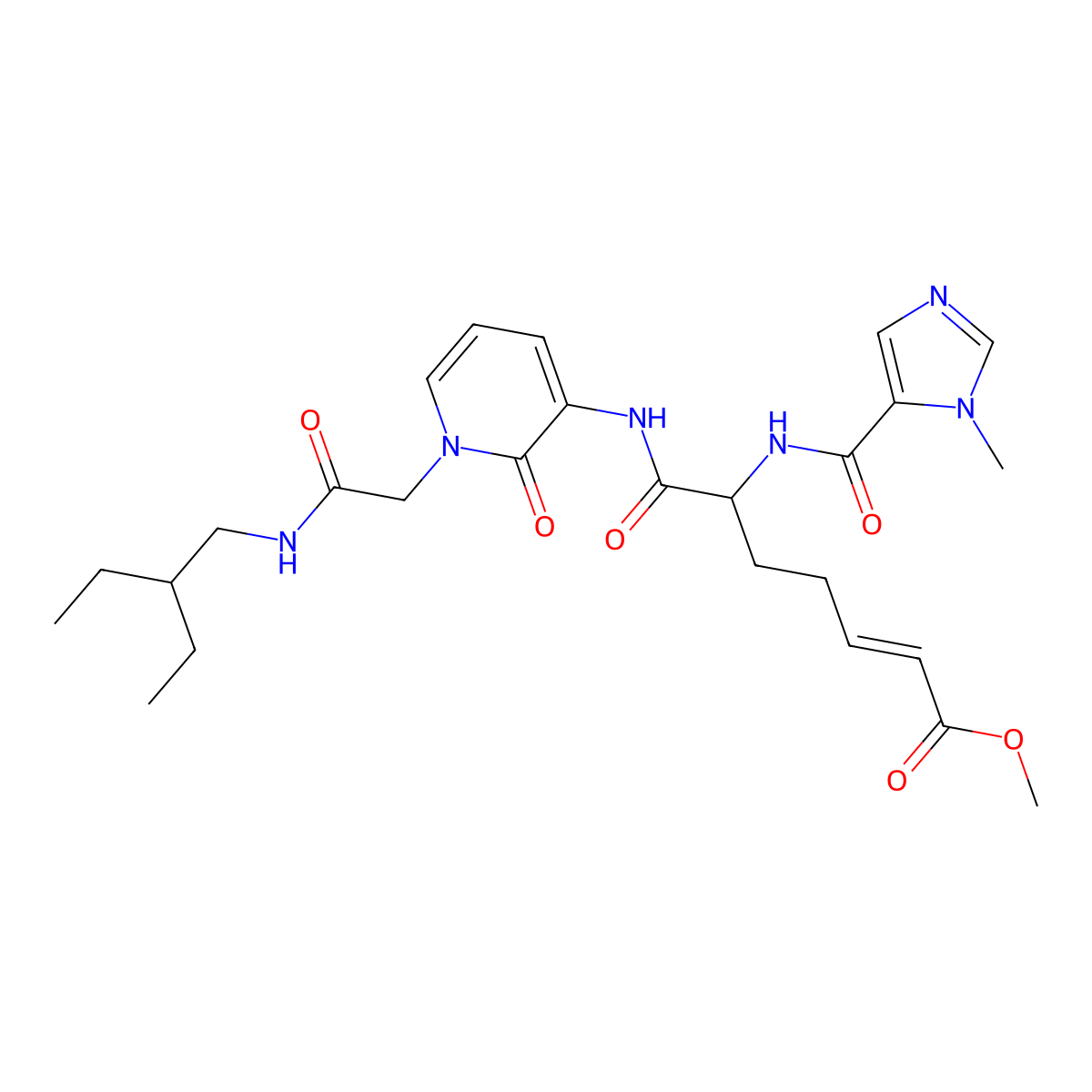Vilagletistat molecular structure, CAS 1542132-88-6