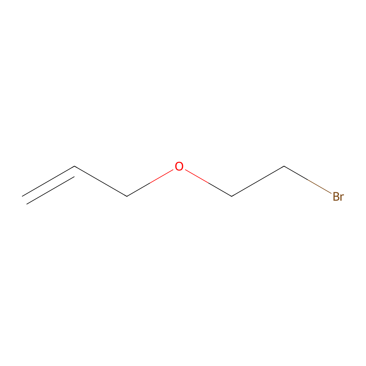 3-(2-Bromoethoxy)prop-1-ene molecular structure, CAS 15424-04-1
