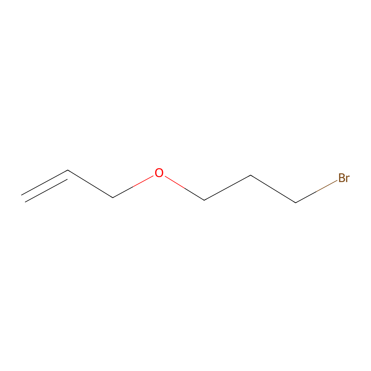 3-(3-Bromopropoxy)prop-1-ene molecular structure, CAS 15424-07-4