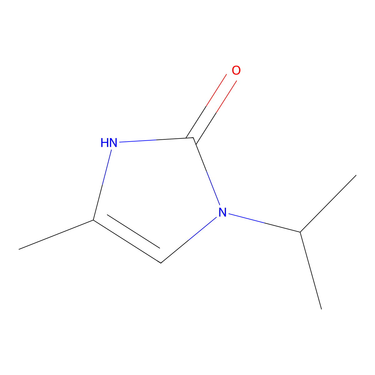 4-methyl-1-(propan-2-yl)-2,3-dihydro-1H-imidazol-2-one molecular structure, CAS 1542569-51-6