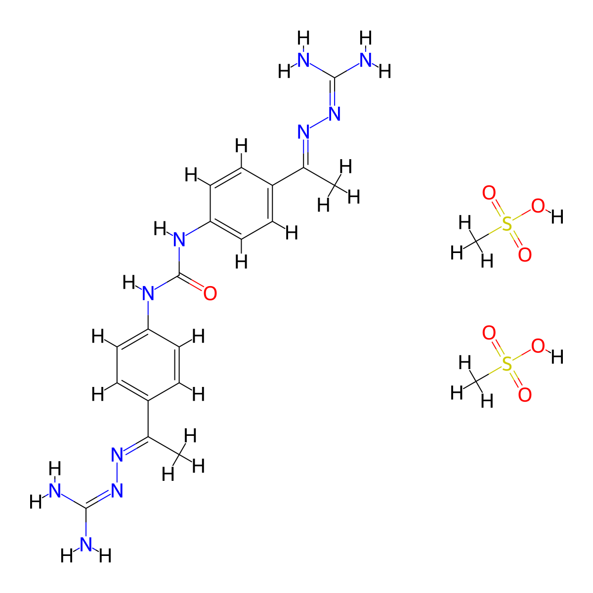 DDUG diMS molecular structure, CAS 15427-93-7