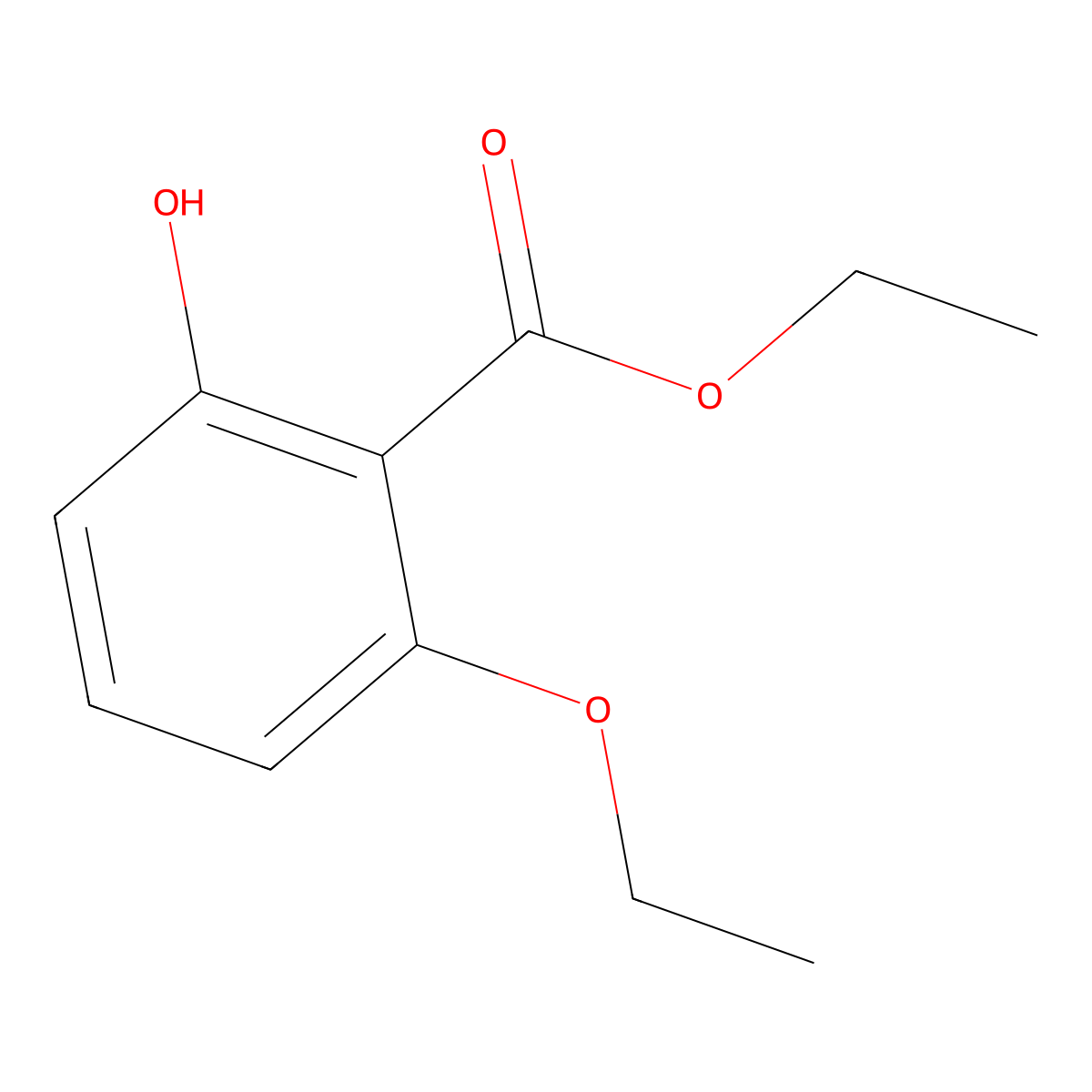 Ethyl 6-ethoxy-2-hydroxybenzoate molecular structure, CAS 154364-61-1