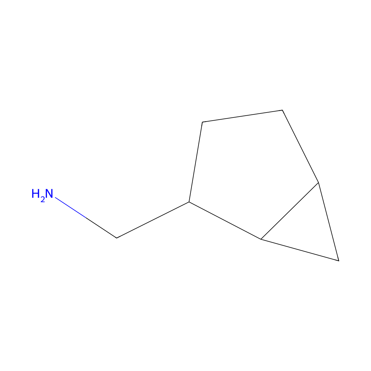 {Bicyclo[3.1.0]hexan-2-yl}methanamine molecular structure, CAS 1543805-42-0