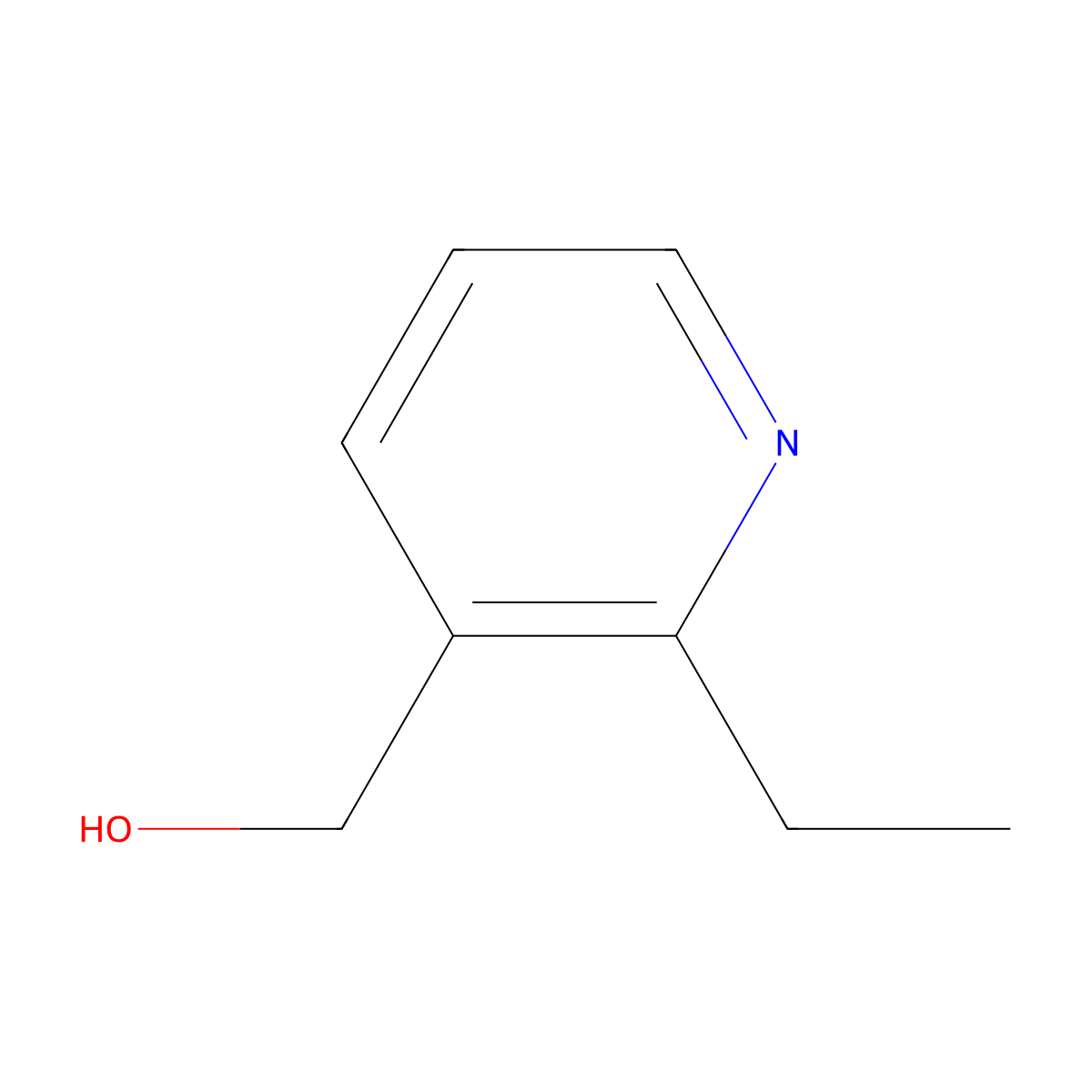 (2-Ethylpyridin-3-yl)methanol molecular structure, CAS 15440-72-9