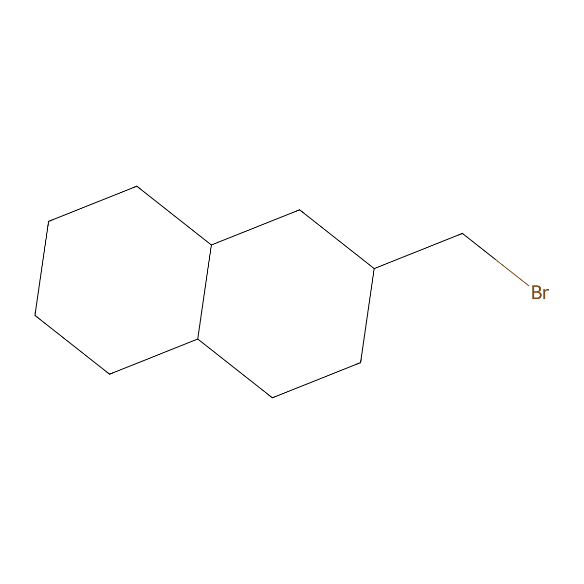 2-(Bromomethyl)-decahydronaphthalene molecular structure, CAS 1544587-05-4