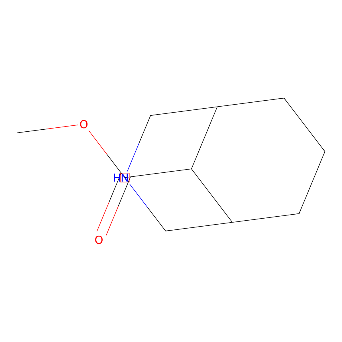 Methyl 3-azabicyclo[3.3.1]nonane-9-carboxylate molecular structure, CAS 1544665-43-1