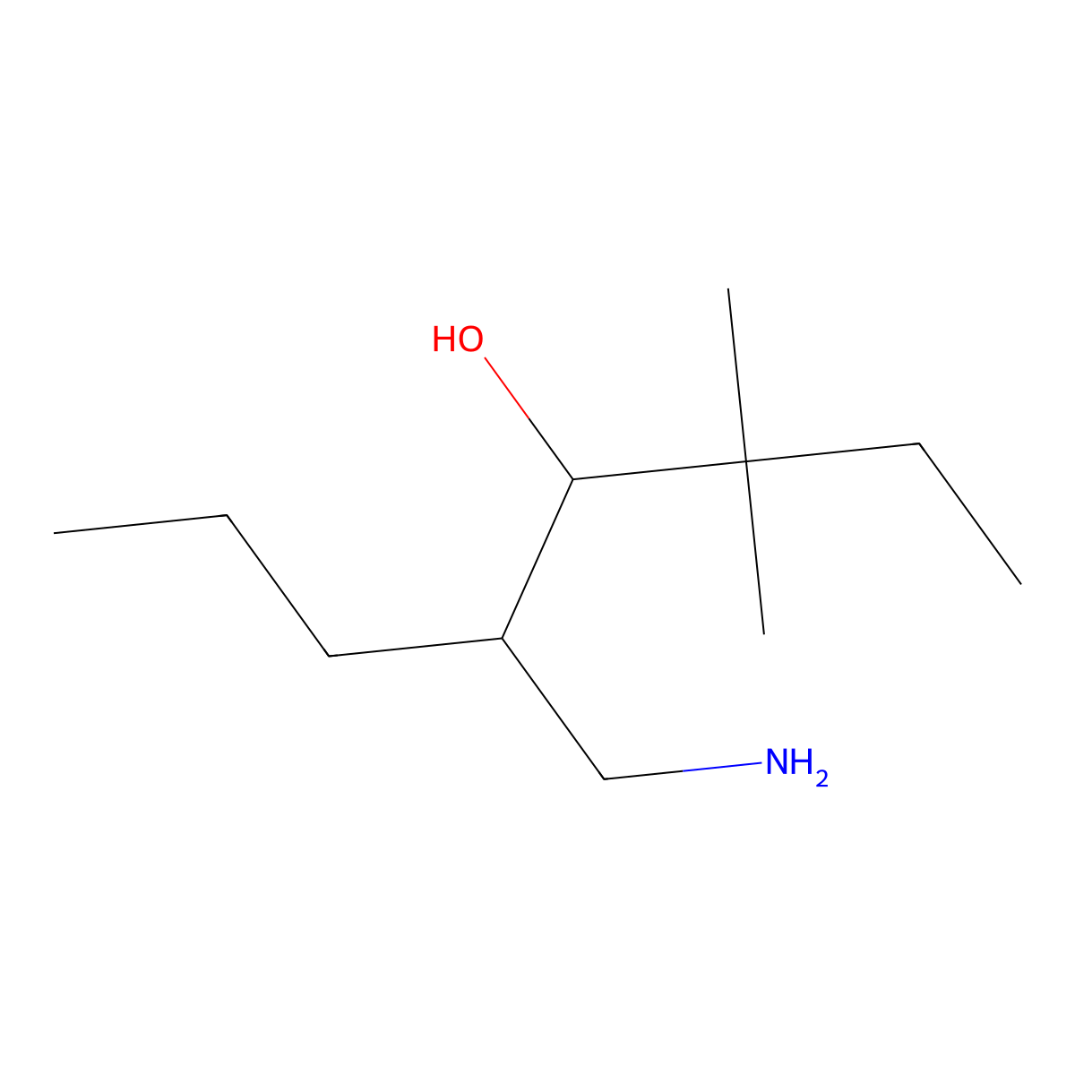 5-(Aminomethyl)-3,3-dimethyloctan-4-ol molecular structure, CAS 1544811-89-3
