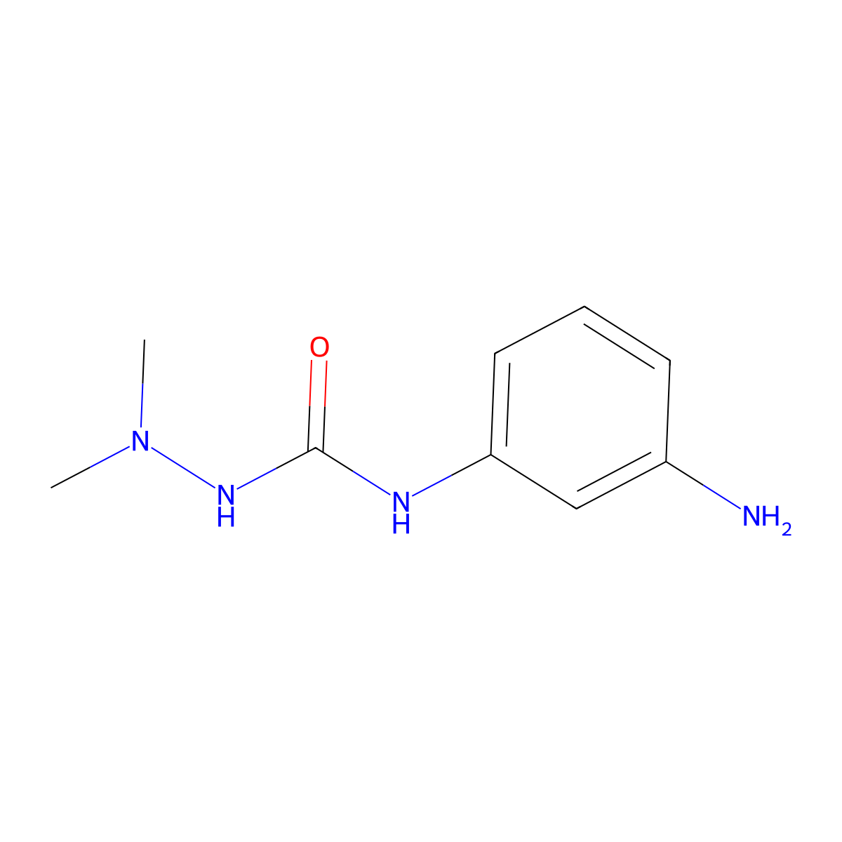 1-(3-Aminophenyl)-3-(dimethylamino)urea molecular structure, CAS 1544958-89-5