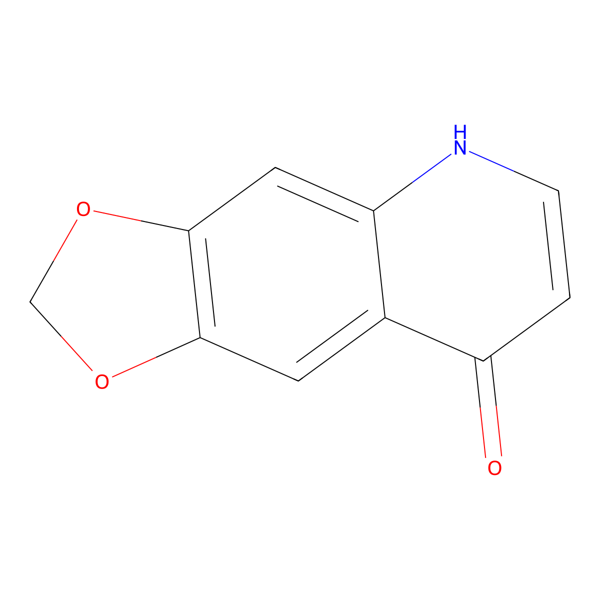1,3-Dioxolo[4,5-g]quinolin-8(5H)-one molecular structure, CAS 154504-43-5