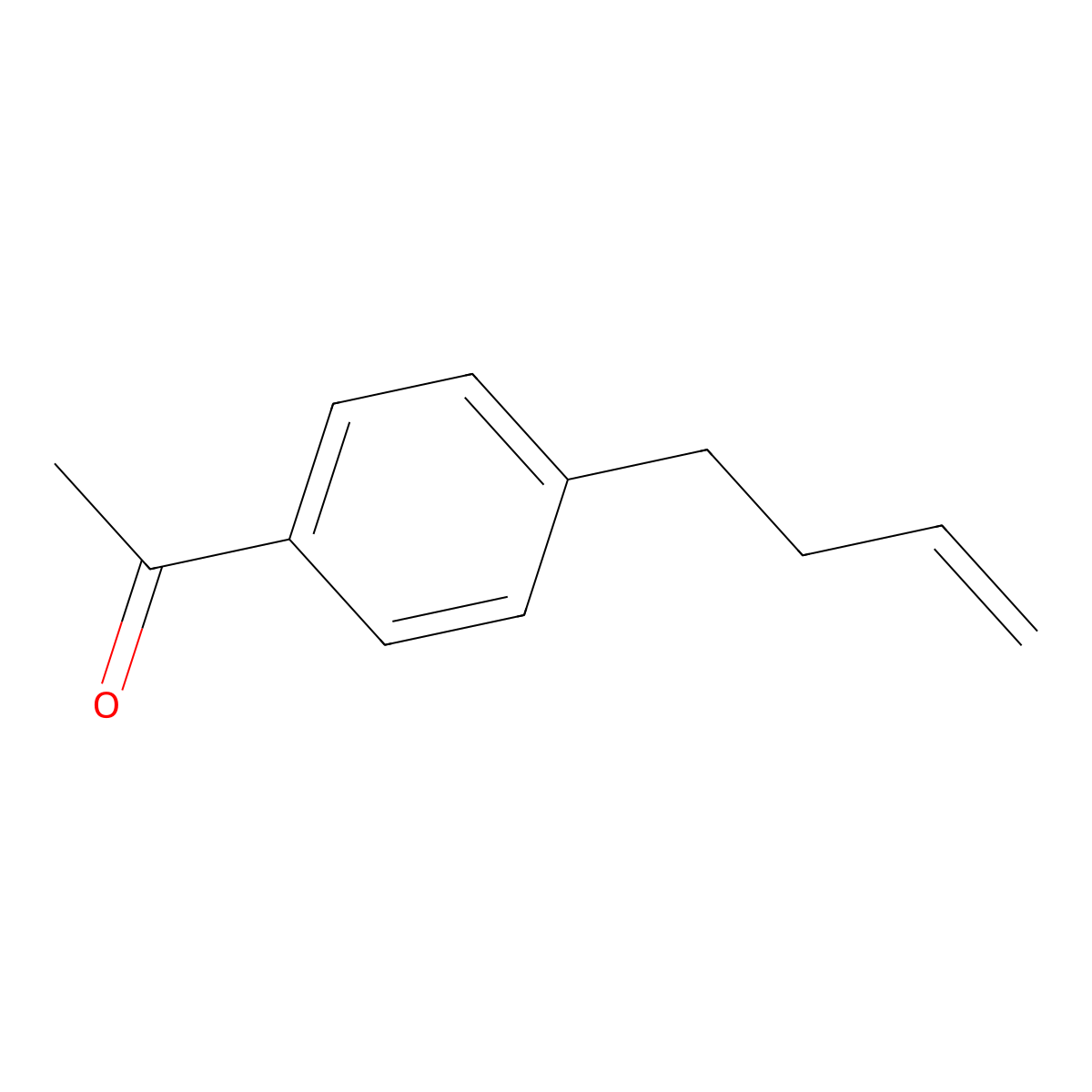 4'-(3'-Buten-1'-YL)acetophenone molecular structure, CAS 15451-36-2