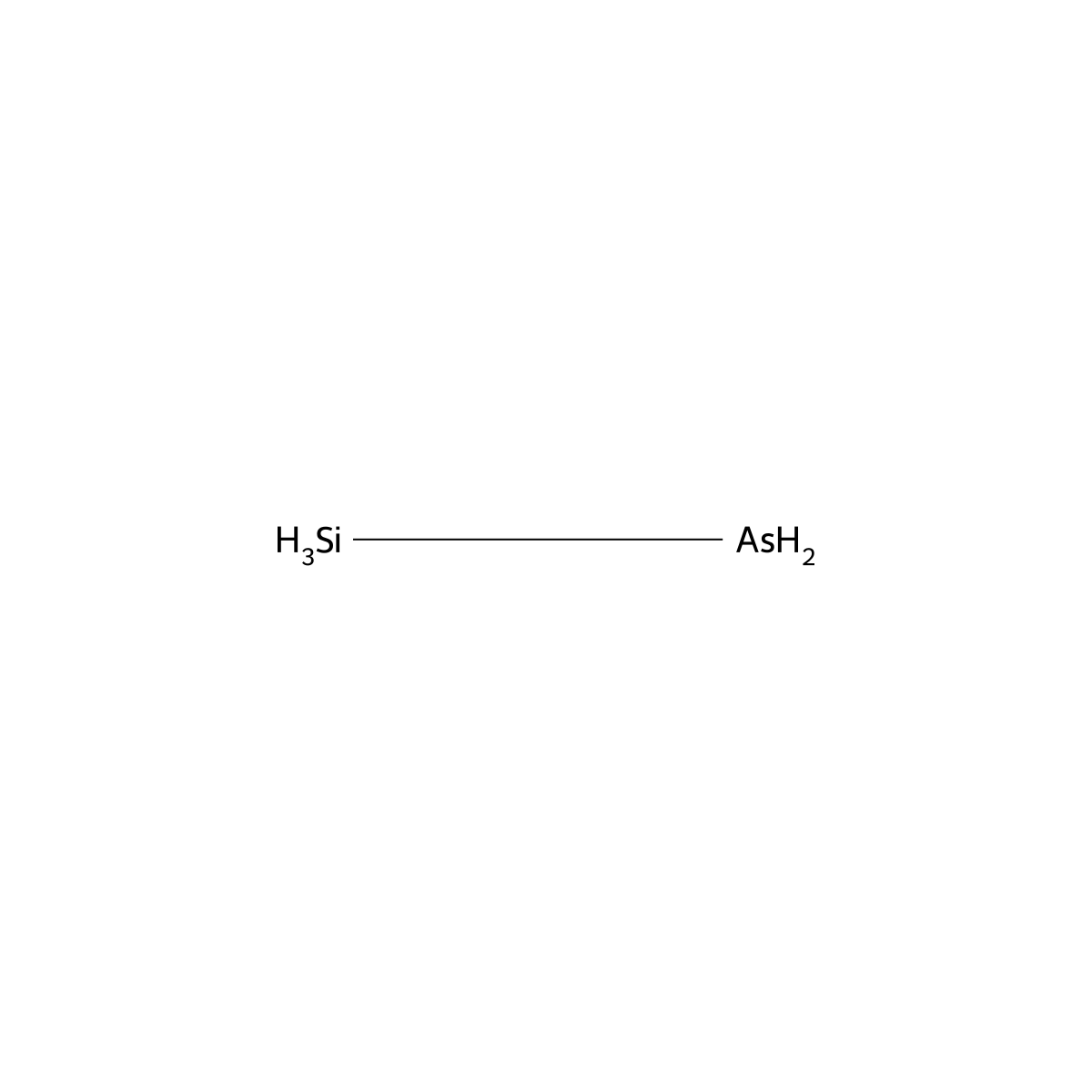 Arsine, silyl- molecular structure, CAS 15455-99-9