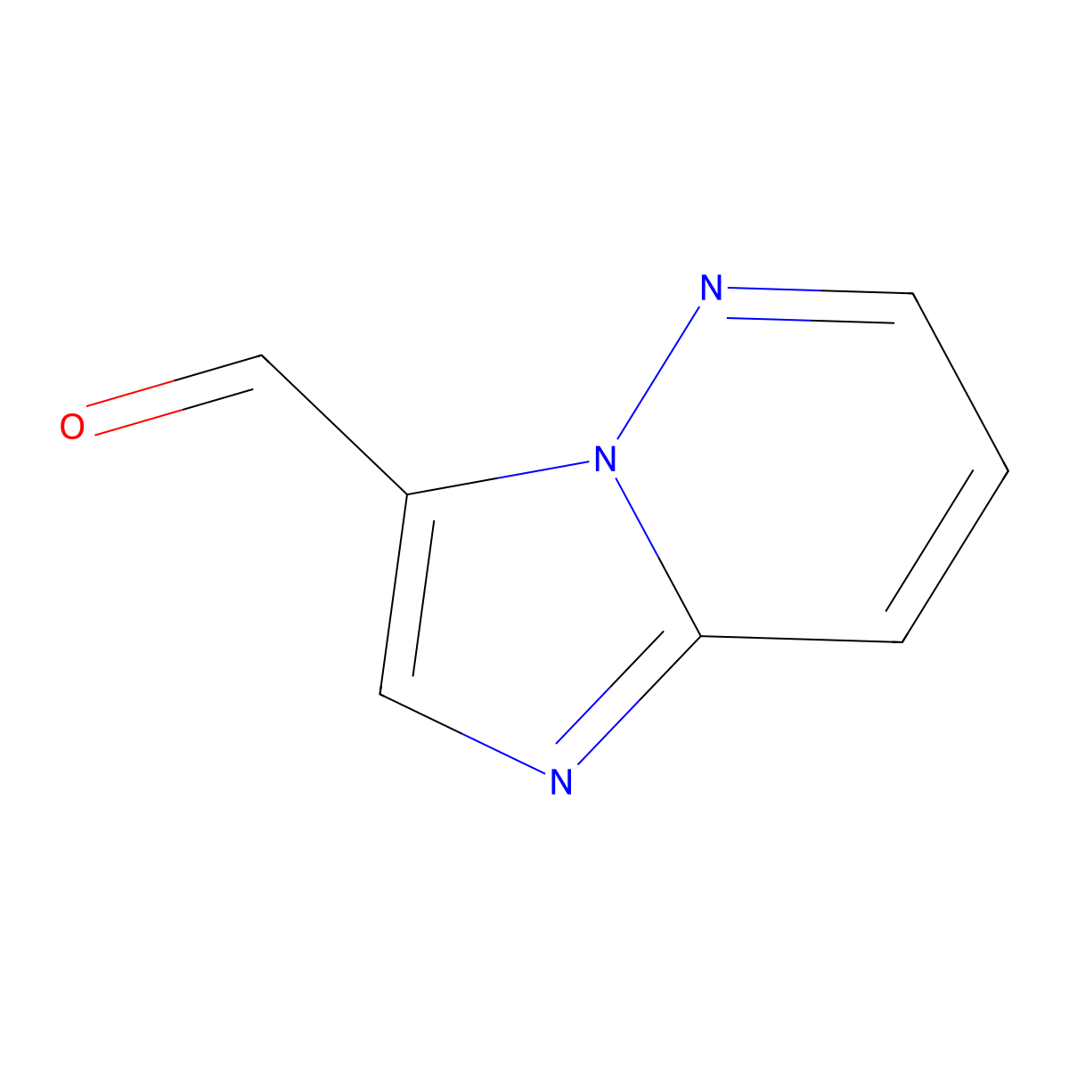 Imidazo[1,2-b]pyridazine-3-carboxaldehyde molecular structure, CAS 154578-27-5