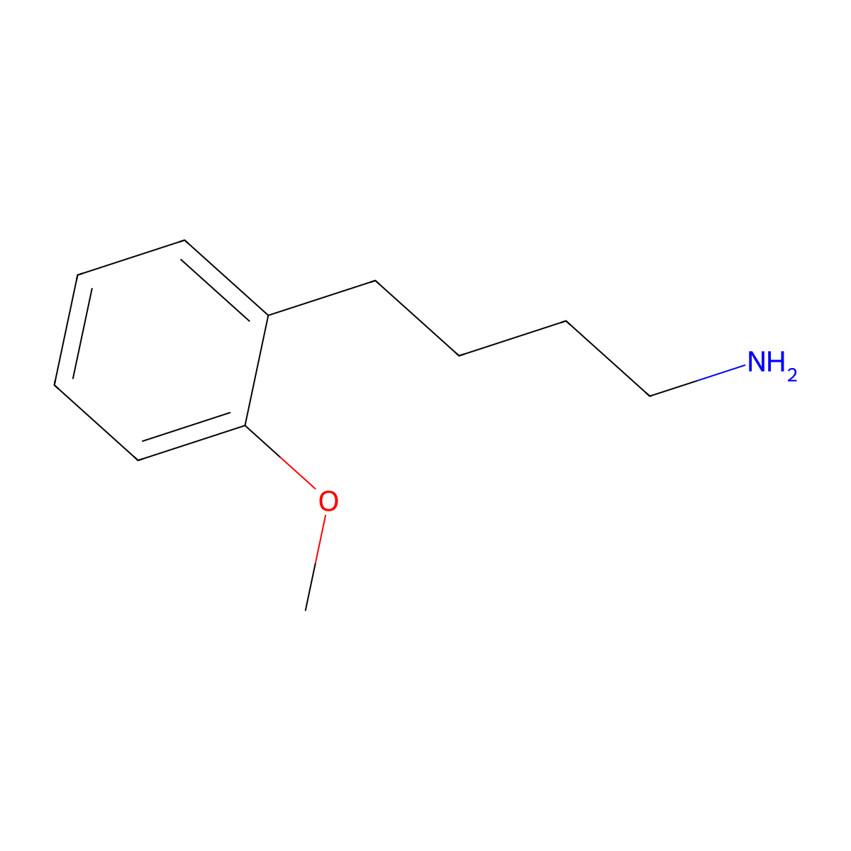 4-(2-Methoxyphenyl)butan-1-amine molecular structure, CAS 154585-02-1